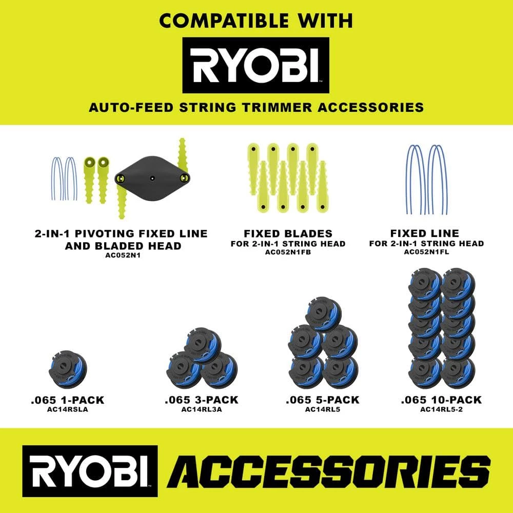 Best Sale π₯ RYOBI ONE+ 18V 10 in. Cordless Battery String Trimmer and Edger (Tool Only) π - Image 9