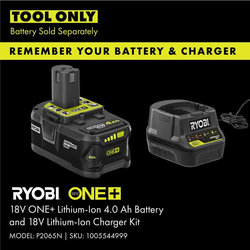 Best Sale π₯ RYOBI ONE+ 18V 10 in. Cordless Battery String Trimmer and Edger (Tool Only) π - Image 13