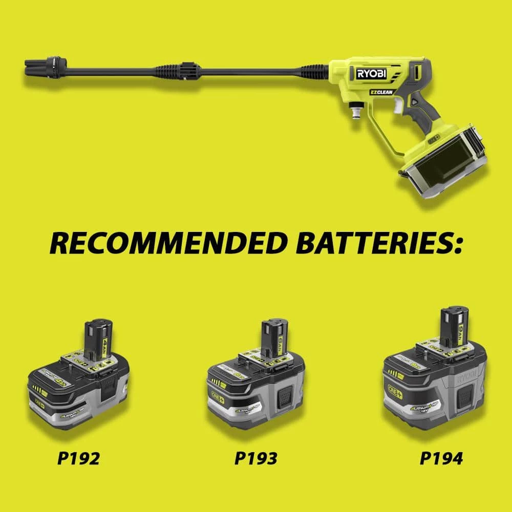 Promo 🔥 RYOBI ONE+ 18V EZClean 320 PSI 0.8 GPM Cordless Cold Water Power Cleaner (Tool Only) 👏 - Image 10