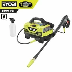 Flash Sale π RYOBI 1800 PSI 1.2 GPM Cold Water Electric Pressure Washer β¨