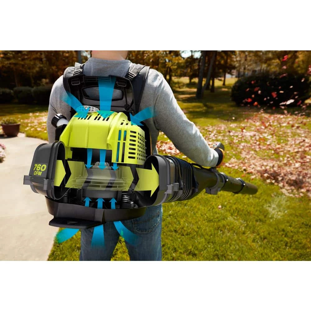 Brand new π RYOBI 175 MPH 760 CFM 38cc Gas π Backpack Leaf Blower β - Image 12