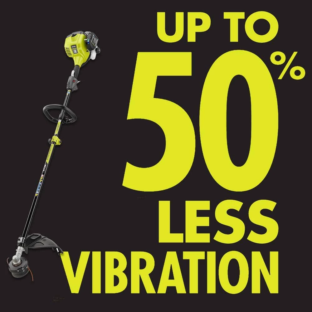 Buy π₯° RYOBI 25 cc 2-Stroke Attachment Capable Full Crank Straight Gas Shaft String Trimmer β€οΈ - Image 9