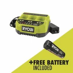 Promo π RYOBI USB Lithium 3-Port Charger with USB Lithium 2.0 Ah Lithium-ion Rechargeable Battery π§¨