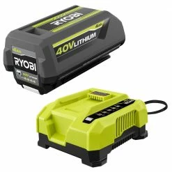 Wholesale ⭐ RYOBI 40V Lithium-Ion 4.0 Ah Battery and Rapid Charger 😉