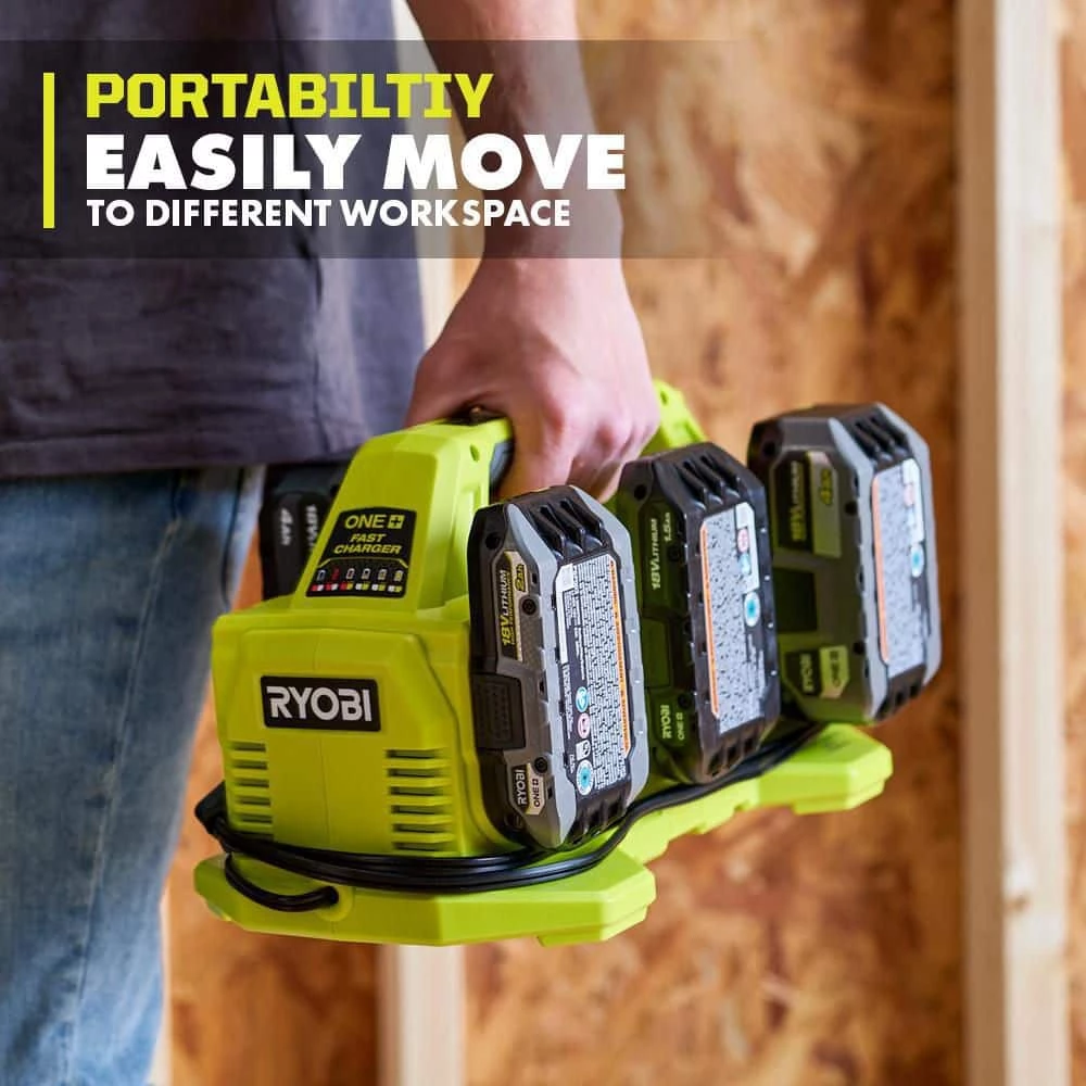 Top 10 π₯° RYOBI ONE+ 18V 6-Port Fast Charger π₯ - Image 4