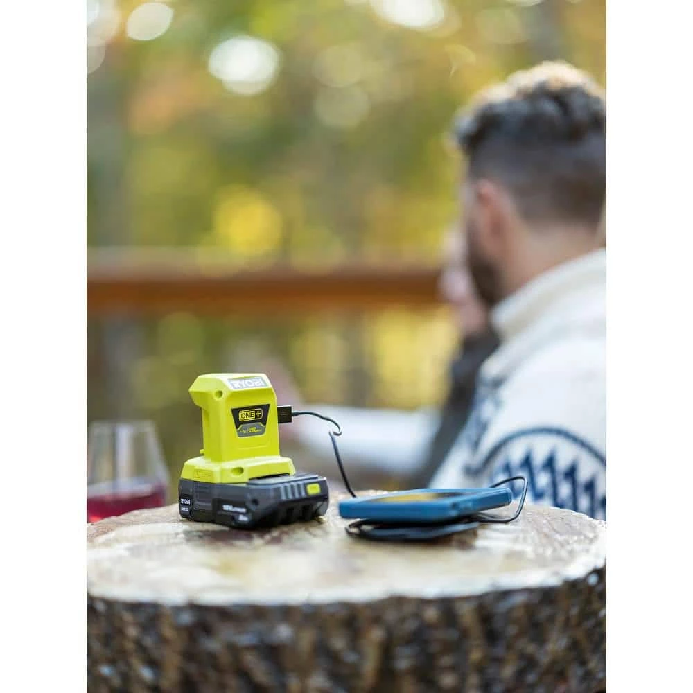 Budget ❤️ RYOBI ONE+ 18V Lithium-Ion 2.0 Ah Compact Battery (2-Pack) with 18V Lithium-Ion Charger ⭐ - Image 6