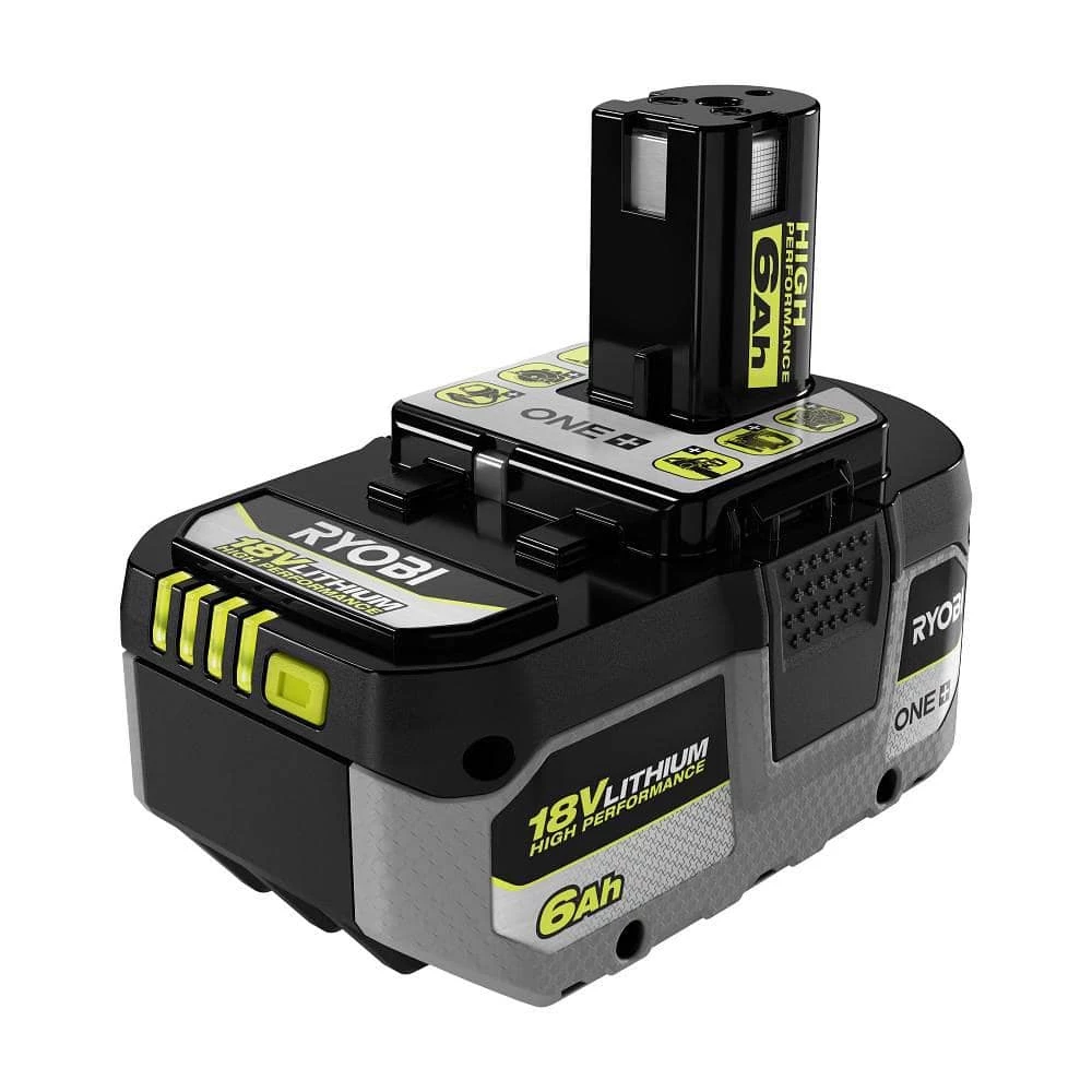 Brand new ๐ RYOBI ONE+ 18V Lithium-Ion HIGH PERFORMANCE Starter Kit with 2.0 Ah Battery, 4.0 Ah Battery, 6.0 Ah Battery, Charger, and Bag ๐ฅ - Image 8