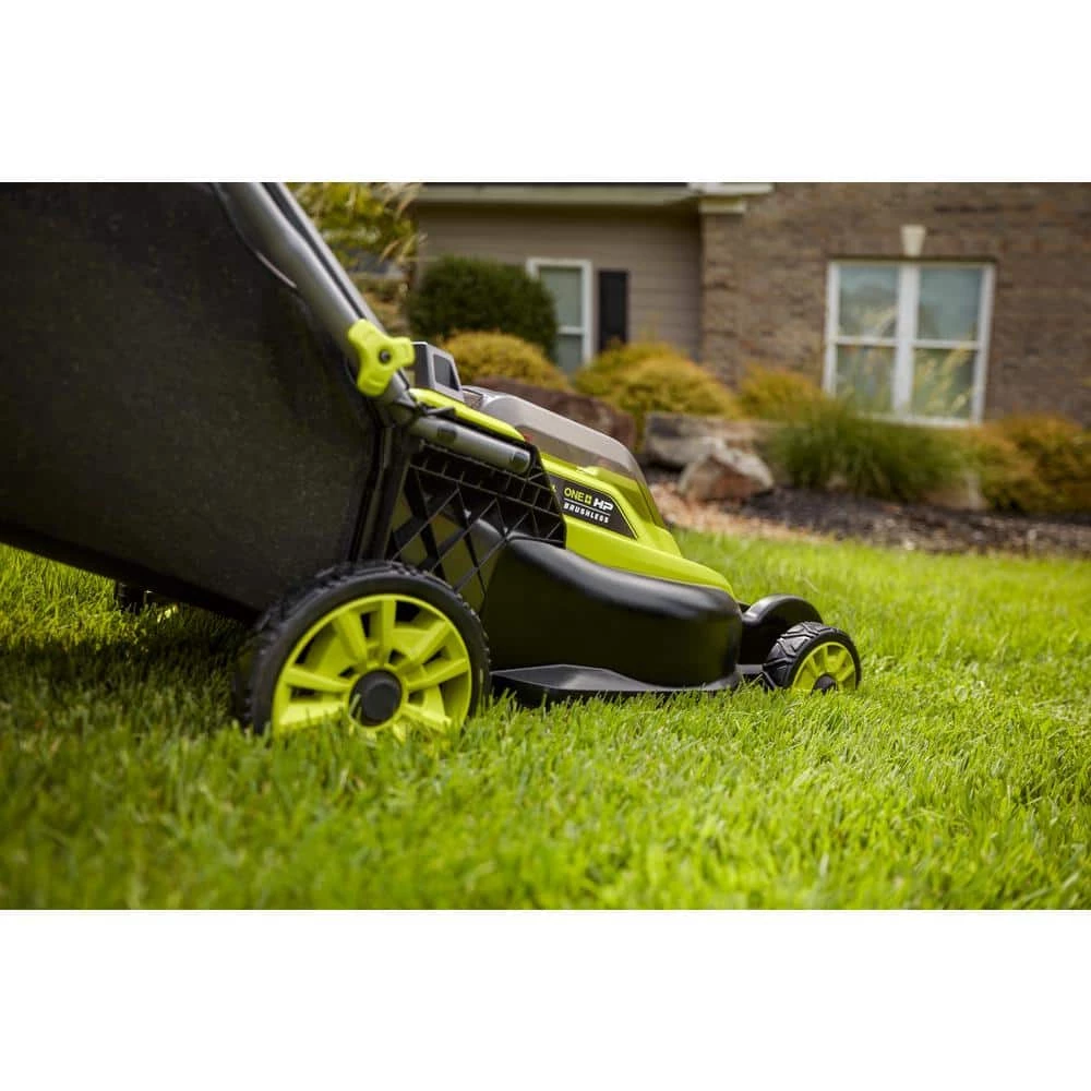 Buy β RYOBI ONE+ HP 18V Brushless 16 in. Cordless Battery Walk Behind Push Lawn Mower with (2) 4.0 Ah Batteries and (1) Charger π - Image 13