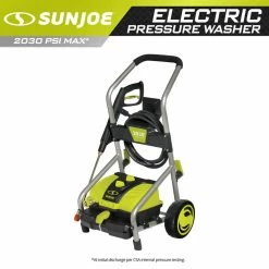 Best Sale ✔️ Sun Joe 2030 PSI 1.76 GPM 14.5 Amp Cold Water Electric Pressure Washer with Pressure-Select Technology 😉