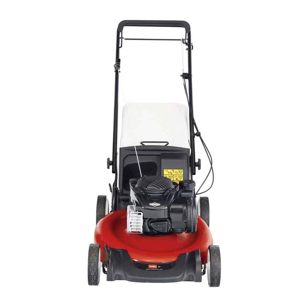 New ๐คฉ Toro Recycler 21 in. Briggs and Stratton Low Wheel RWD Gas Walk Behind Self Propelled Lawn Mower with Bagger โญ - Image 4