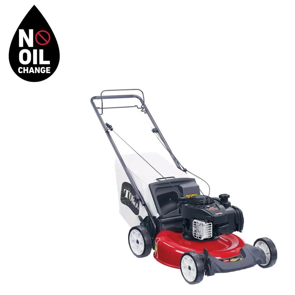 New ๐คฉ Toro Recycler 21 in. Briggs and Stratton Low Wheel RWD Gas Walk Behind Self Propelled Lawn Mower with Bagger โญ