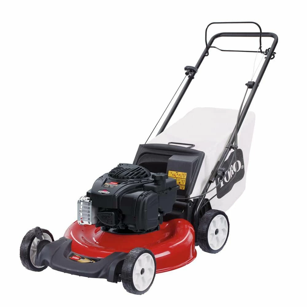 New ๐คฉ Toro Recycler 21 in. Briggs and Stratton Low Wheel RWD Gas Walk Behind Self Propelled Lawn Mower with Bagger โญ - Image 3