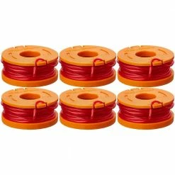 Deals π Worx 120 in. Replacement Trimmer Spool Line Cap for Select Trimmers and Edger's (6-Pack) π
