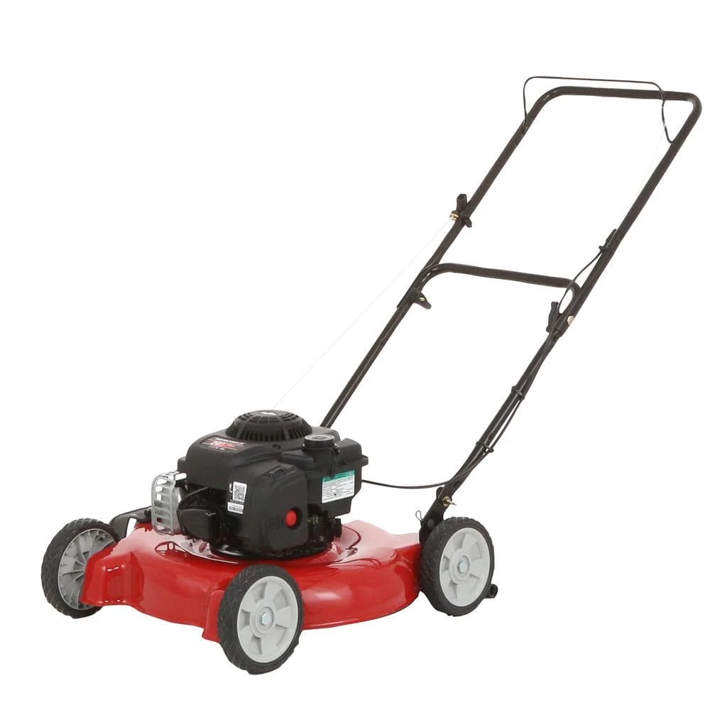 Best reviews of 𧨠Yard Machines 20 in. 125 cc OHV Briggs and Stratton Gas Walk Behind Push Mower π - Image 3